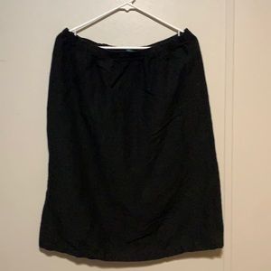 Black skirt hot cotton